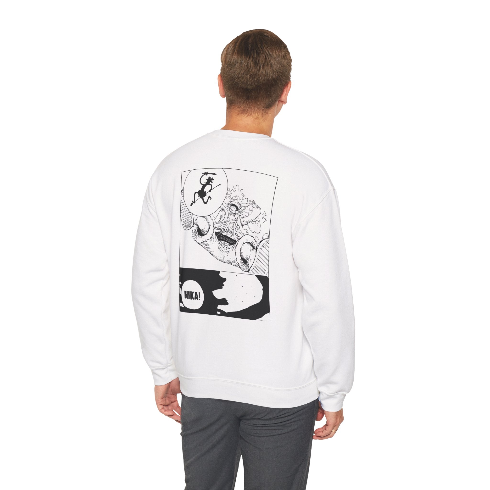 Unisex Heavy Blend One Piece Crewneck Sweatshirt - Nika SunGod Design